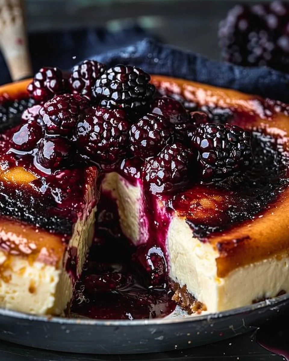 Citrus Berry Burnt Cheesecake: A Luscious Twist on a Classic Favorite