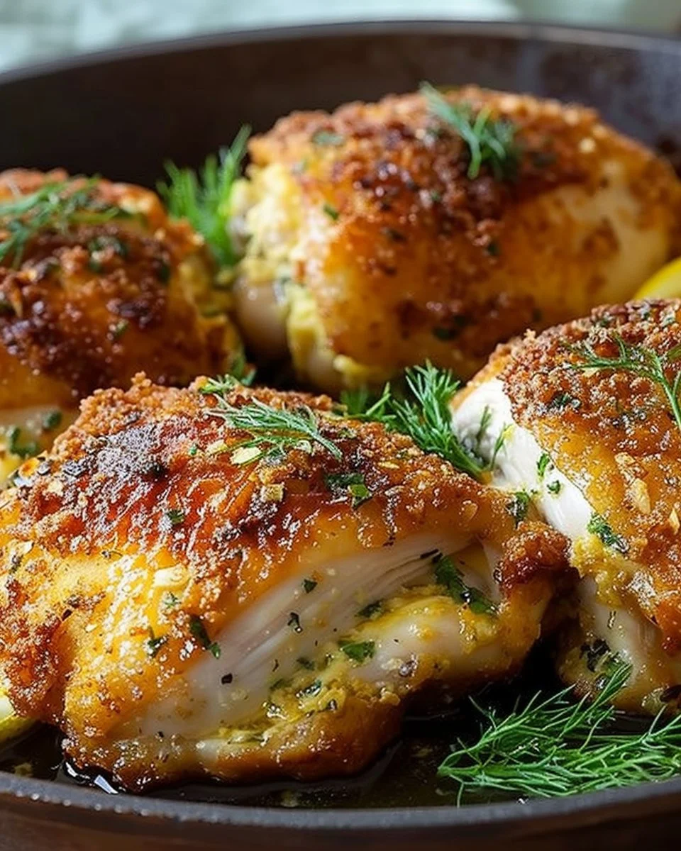 Crispy Lemon-Garlic Chicken Kyiv: A Bold Twist on a Classic Favorite
