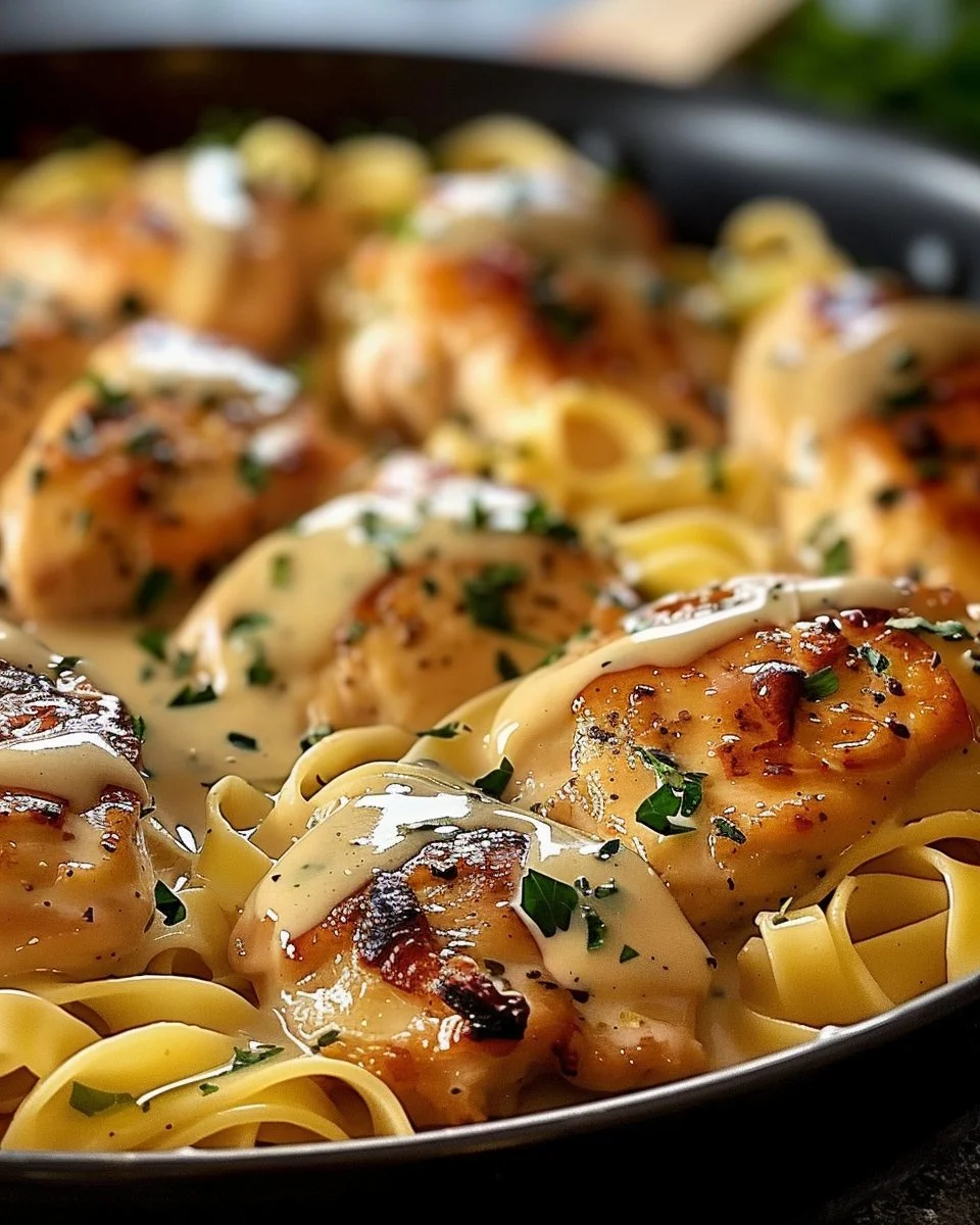 Easy One-Pan Chicken with Buttered Noodles