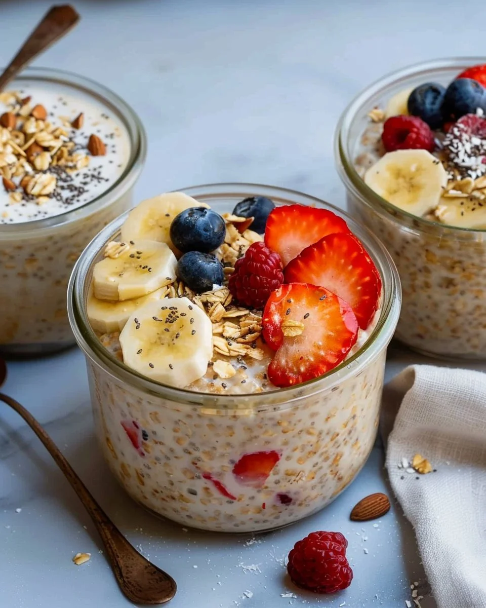 High-Protein Overnight Oats