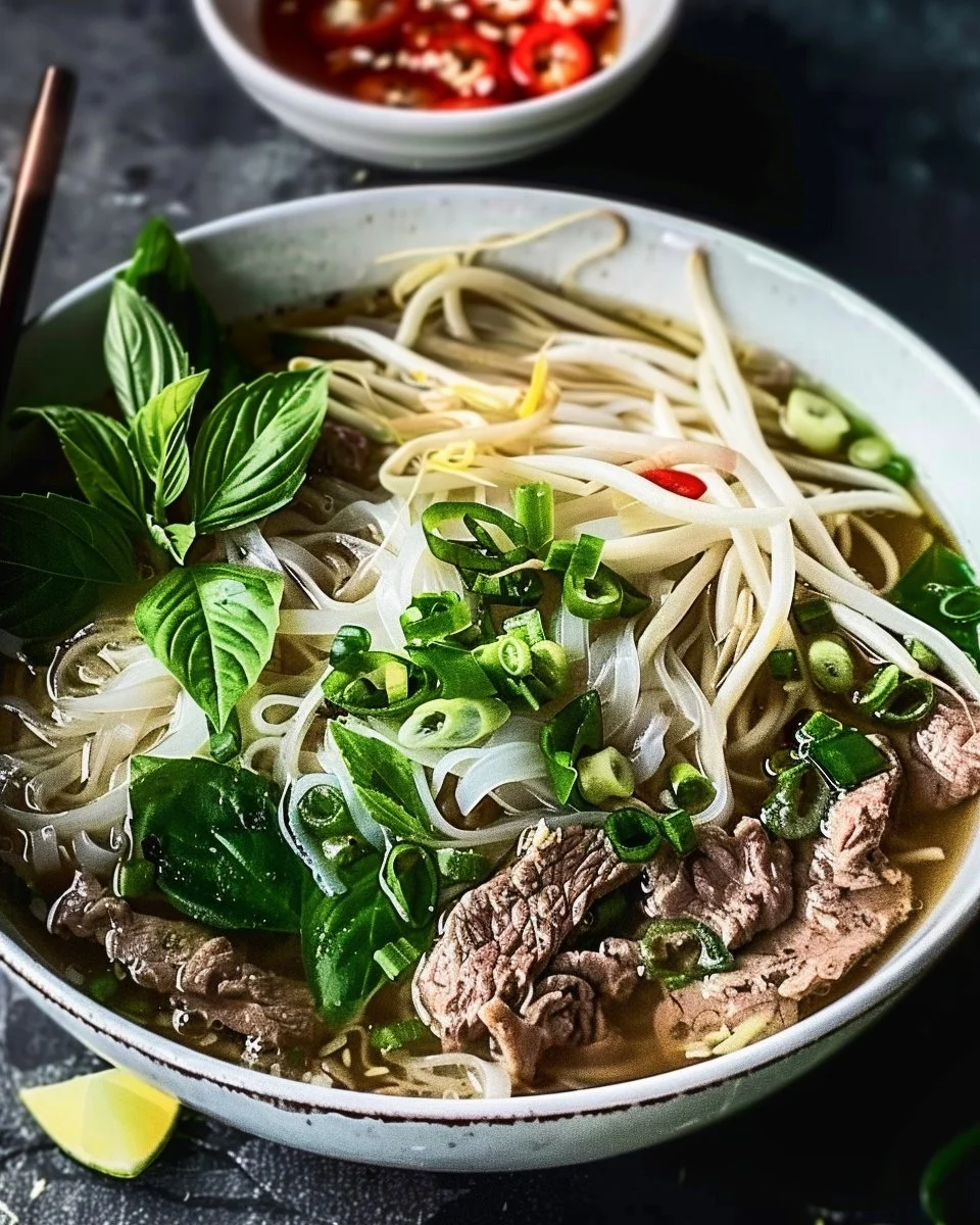 Instant Beef Pho Concentrate with Extra Ginger & Thai Basil