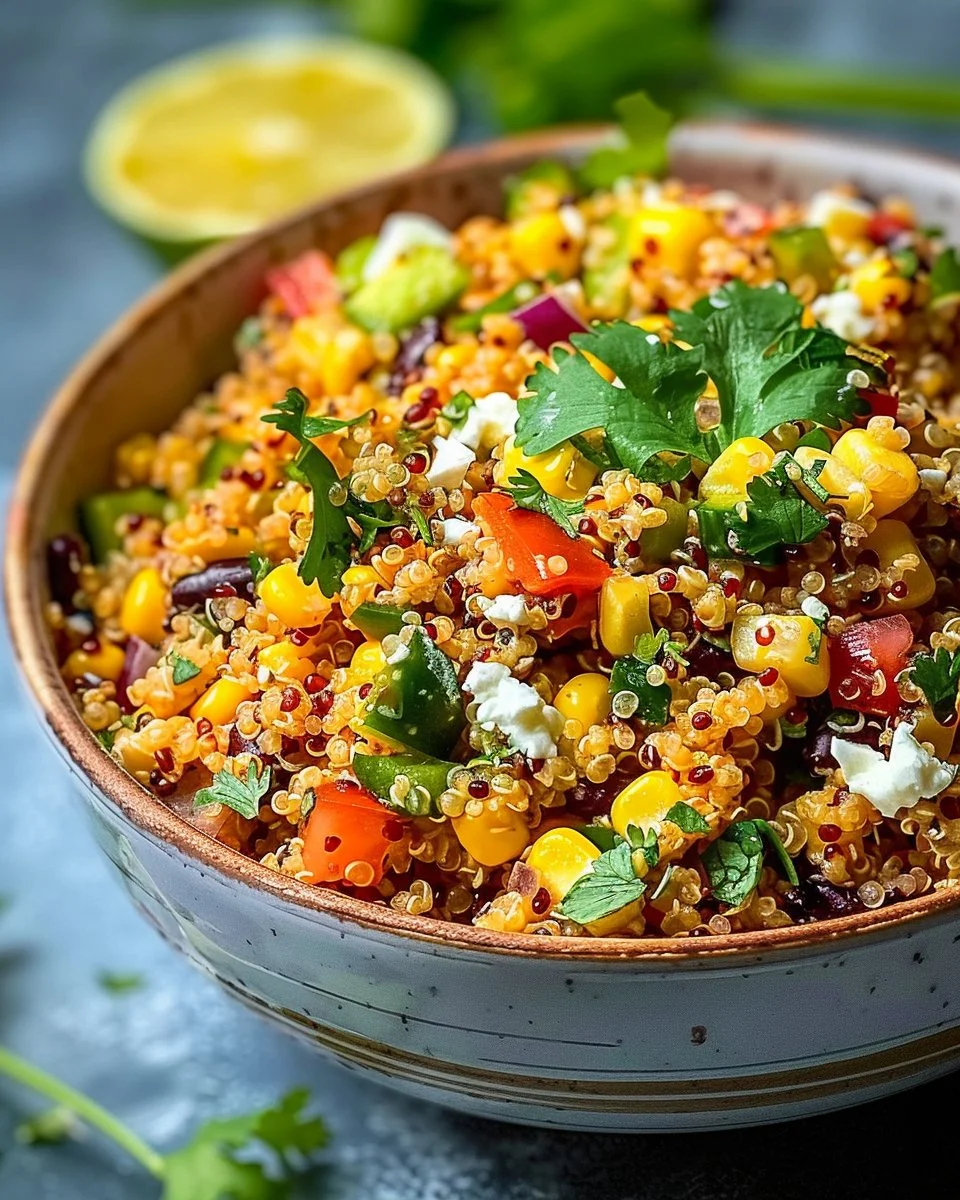Mexican Street Corn Quinoa Salad