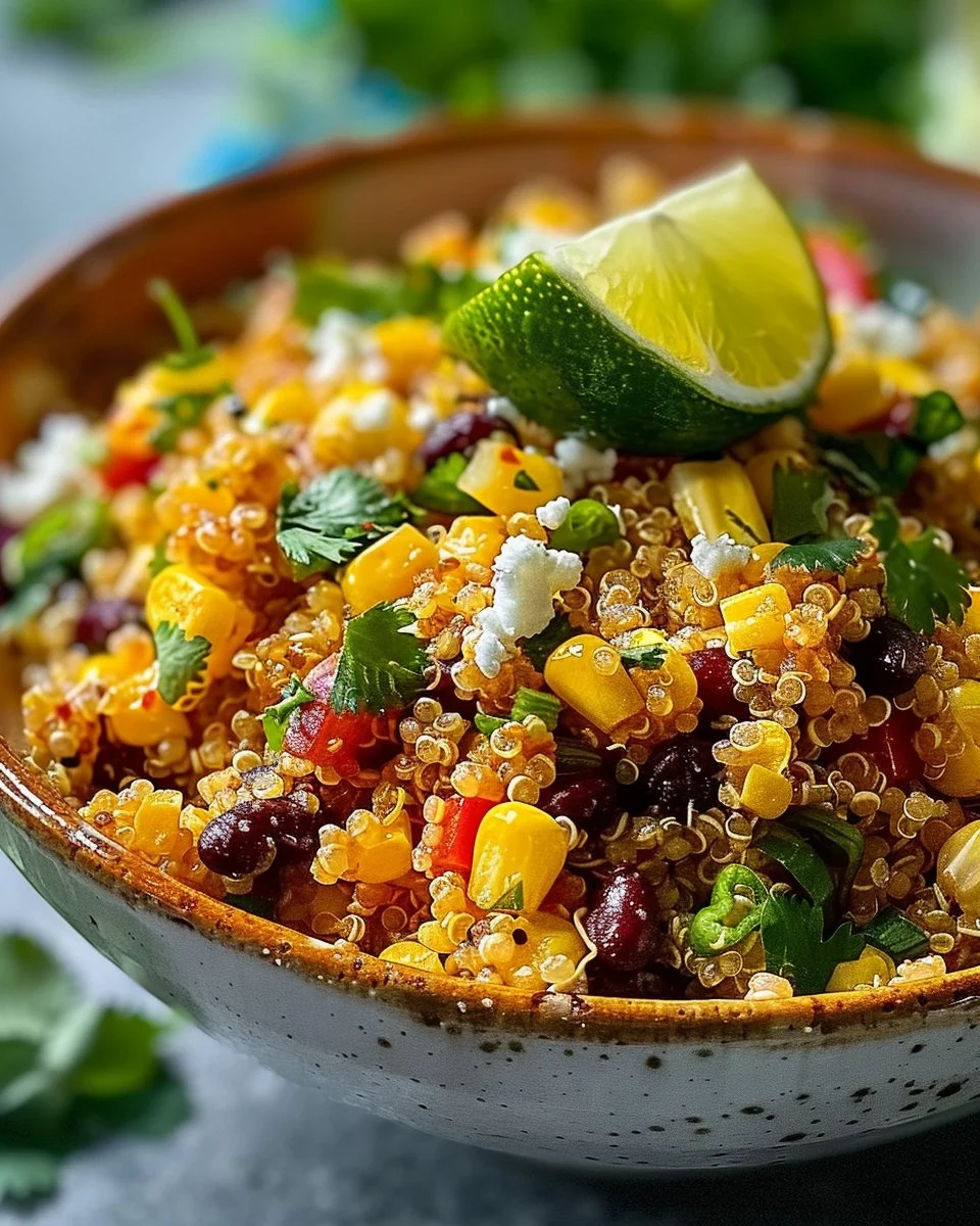 Mexican Street Corn Quinoa Salad