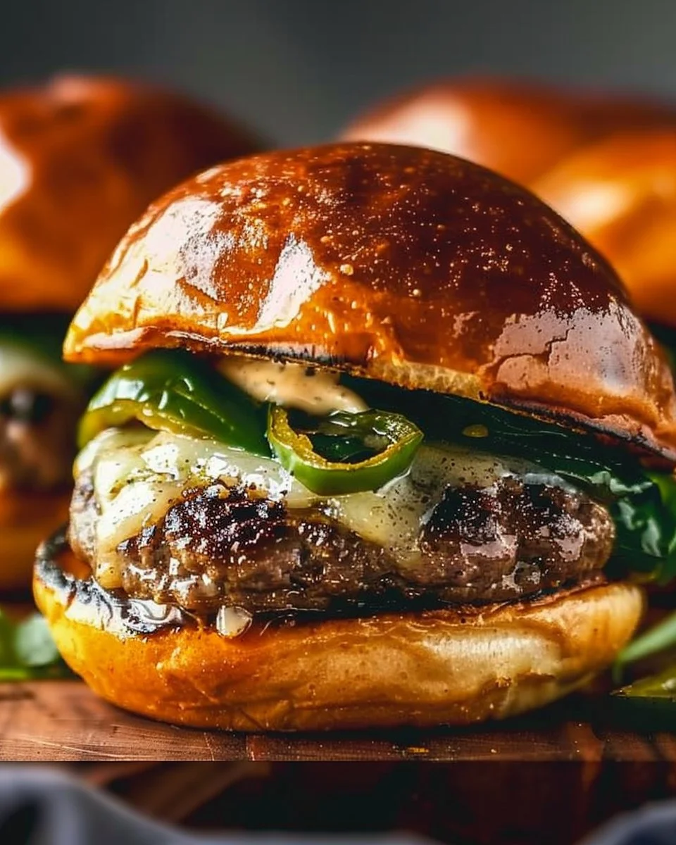 Smoky Poblano Popper Burgers: The Ultimate Grilled Comfort Food