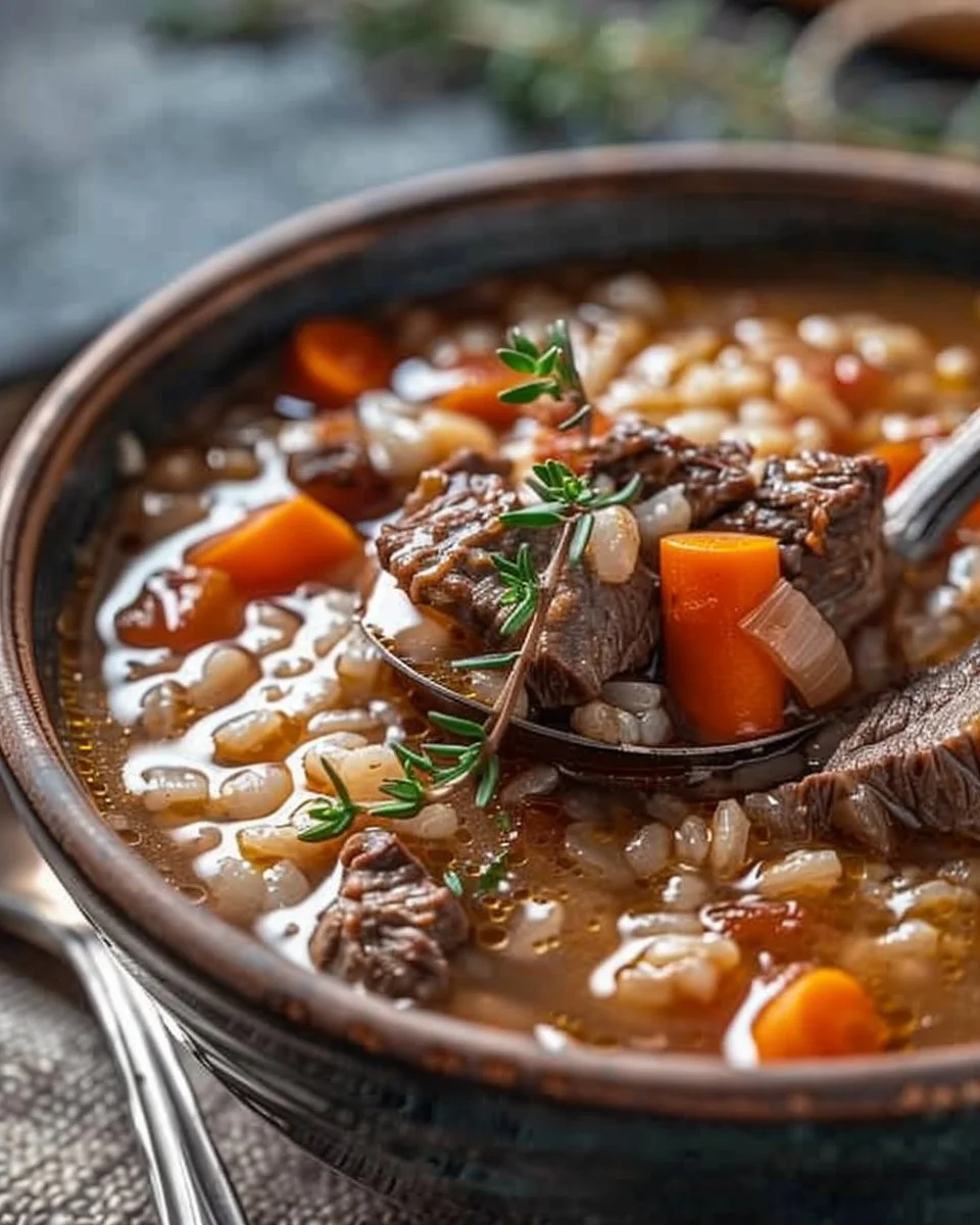 Beef Barley Soup