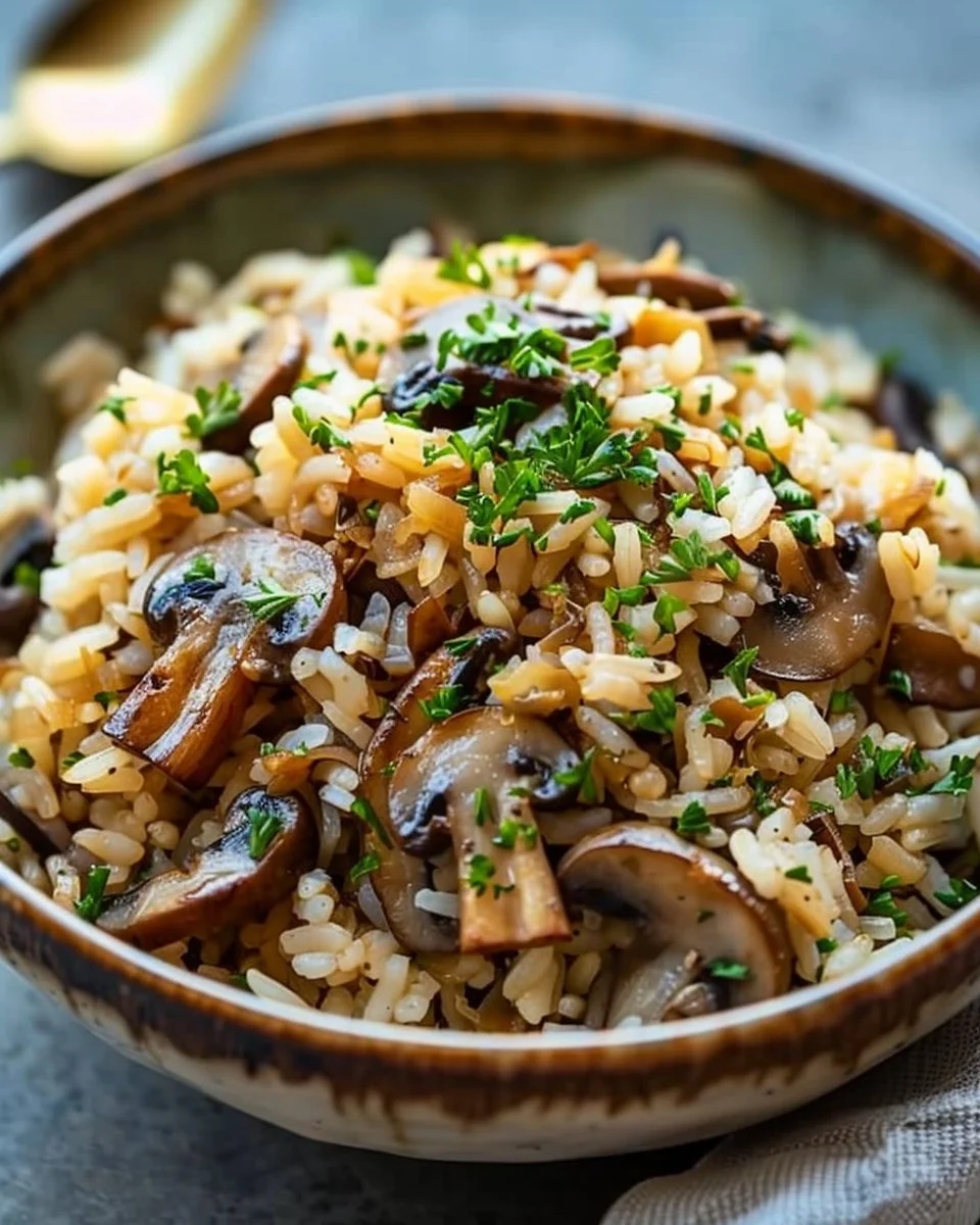 Best Mushroom Rice