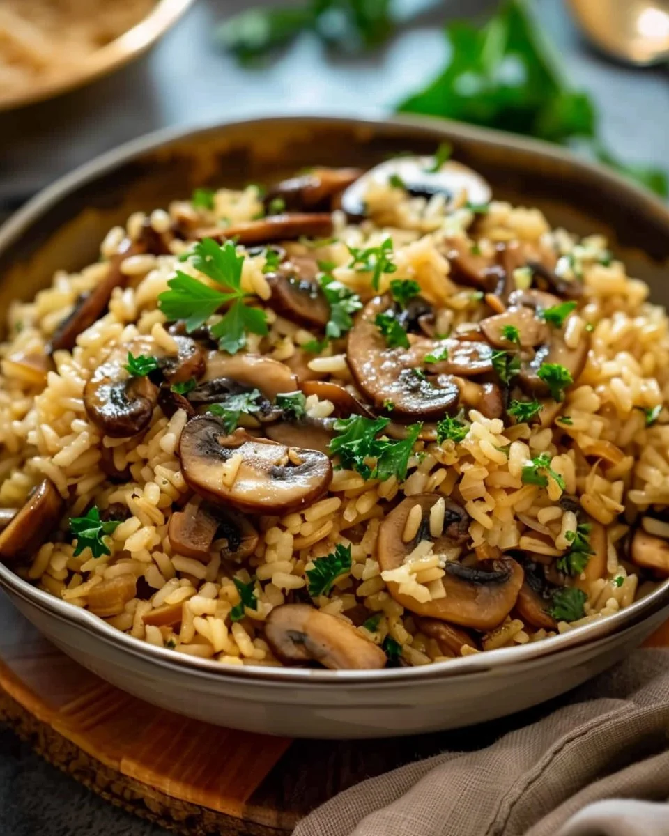 Best Mushroom Rice