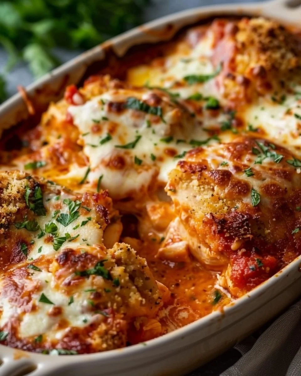 Chicken Parmesan Casserole