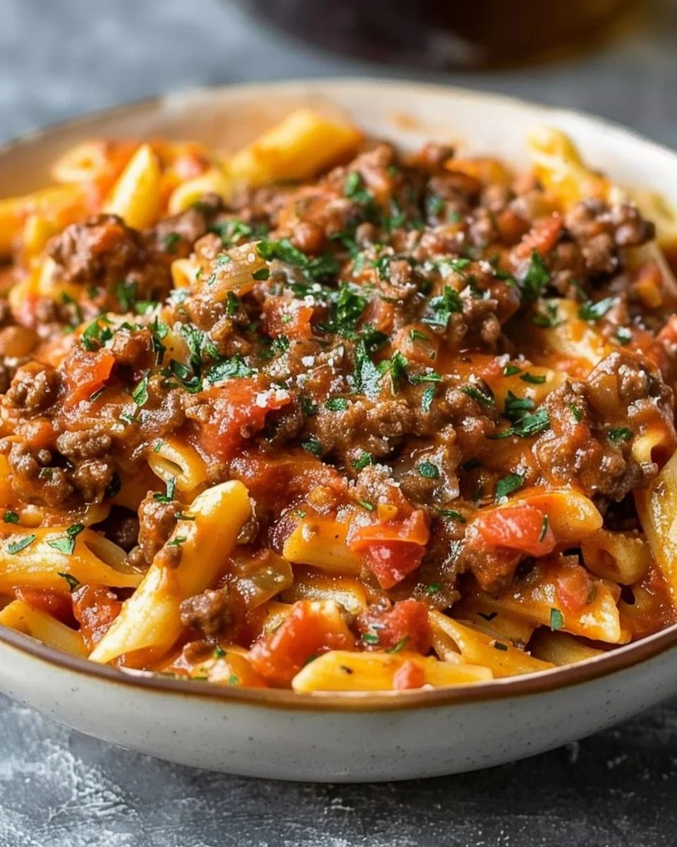 Creamy Beef Pasta