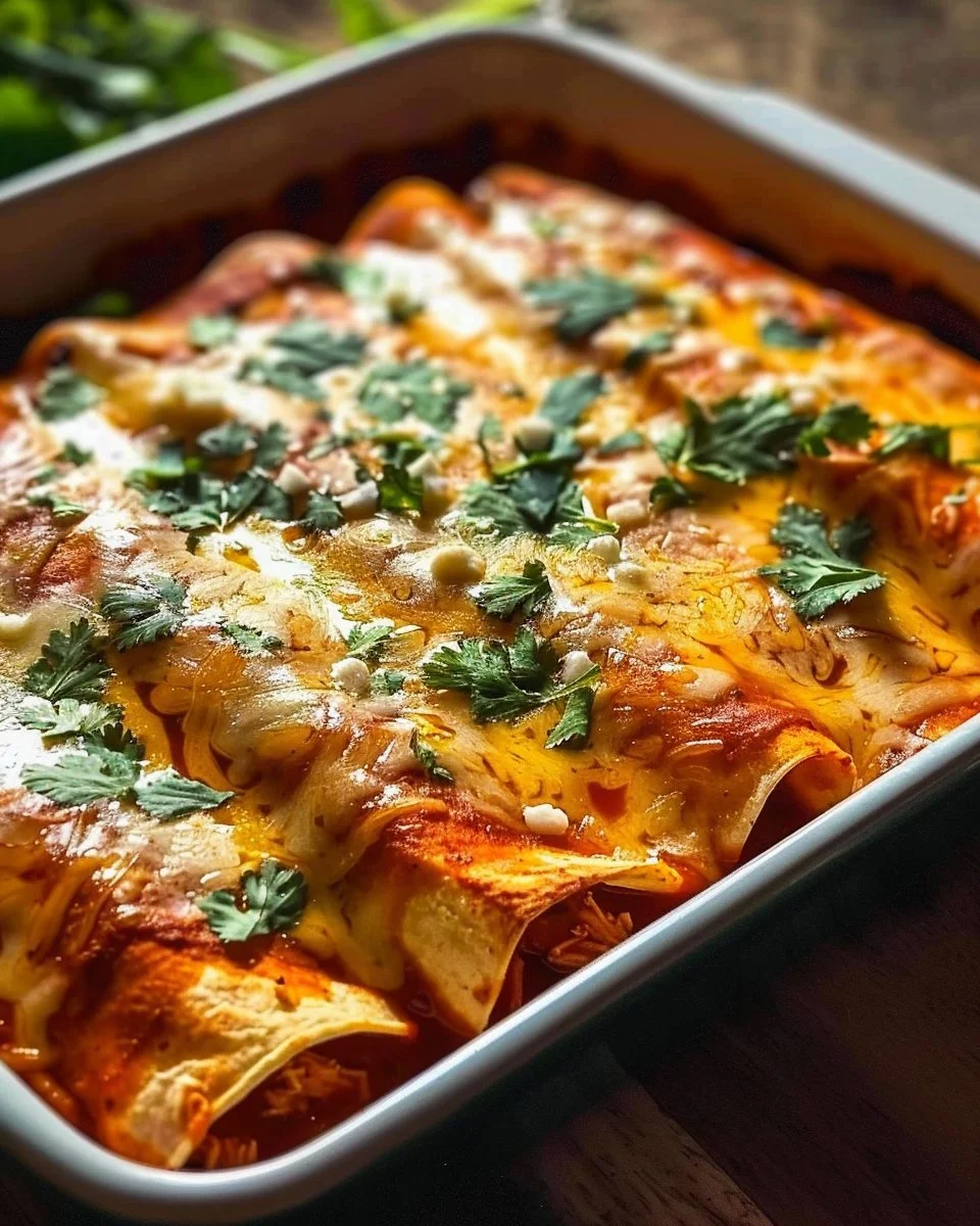 Delicious Chicken Enchiladas