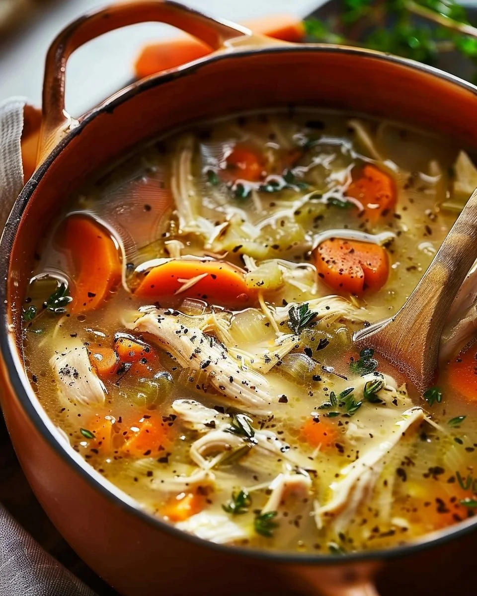 Easy and Healthy Homemade Chicken Soup