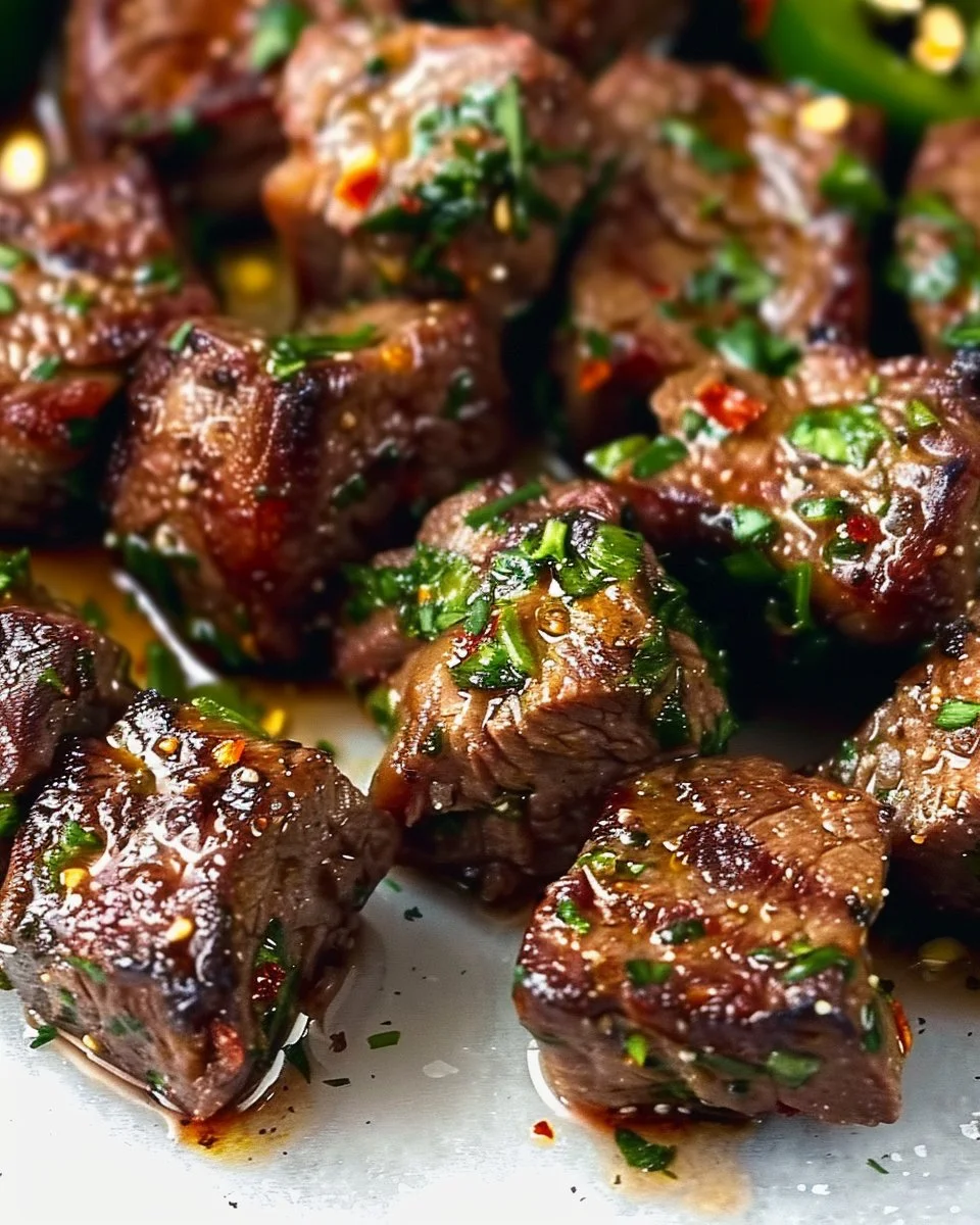 Garlic Butter Steak Bites