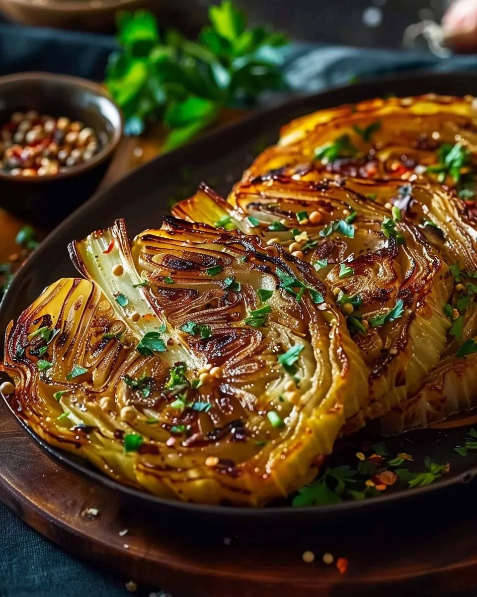 Roasted Cabbage Steaks