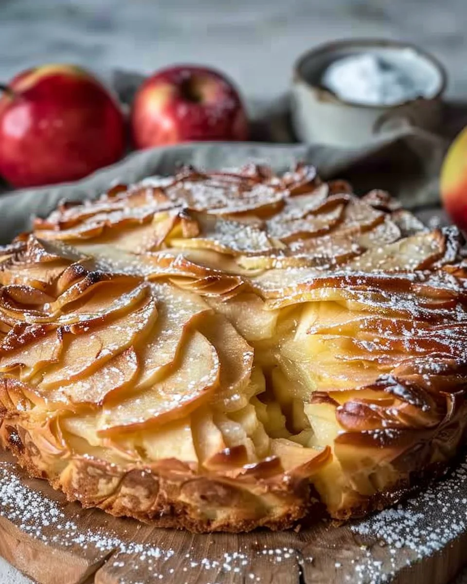 Best Invisible Apple Cake