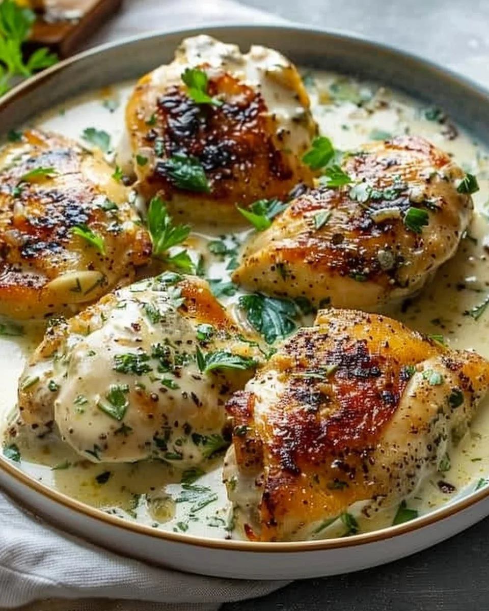 Creamy Garlic Parmesan Chicken
