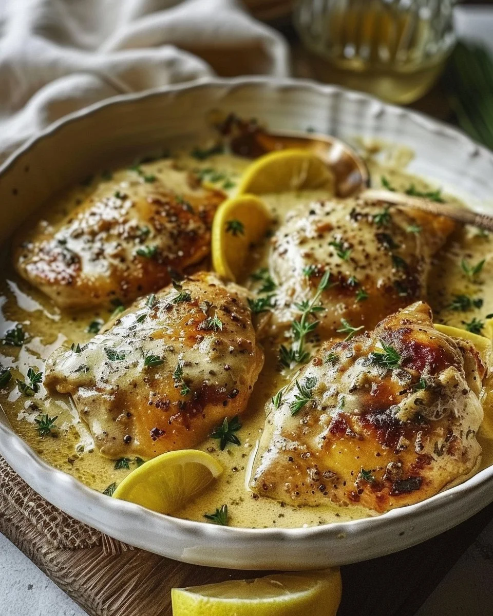 Creamy Lemon Butter Chicken