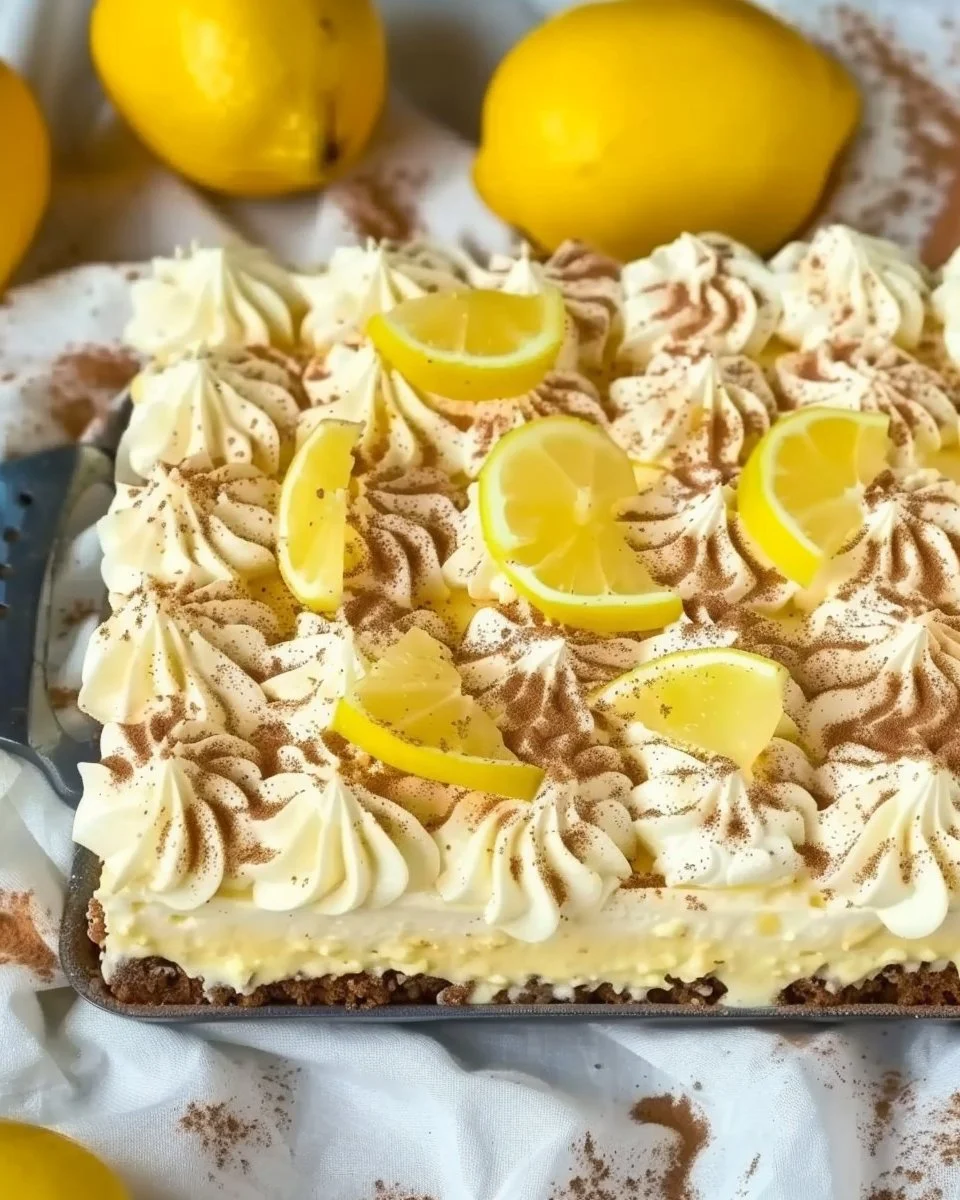 Easy Lemon Tiramisu