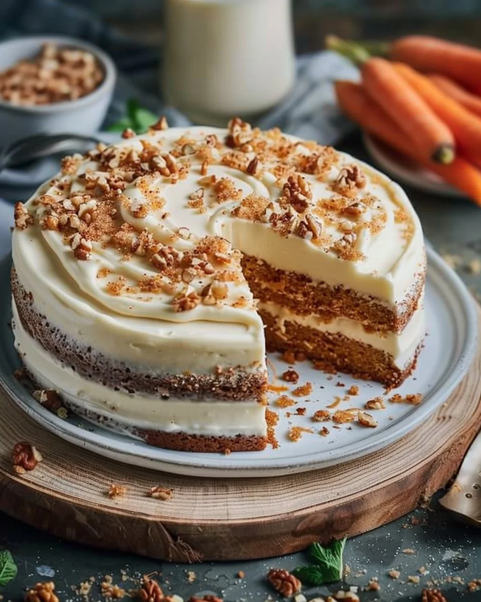 Fluffy Carrot Cake