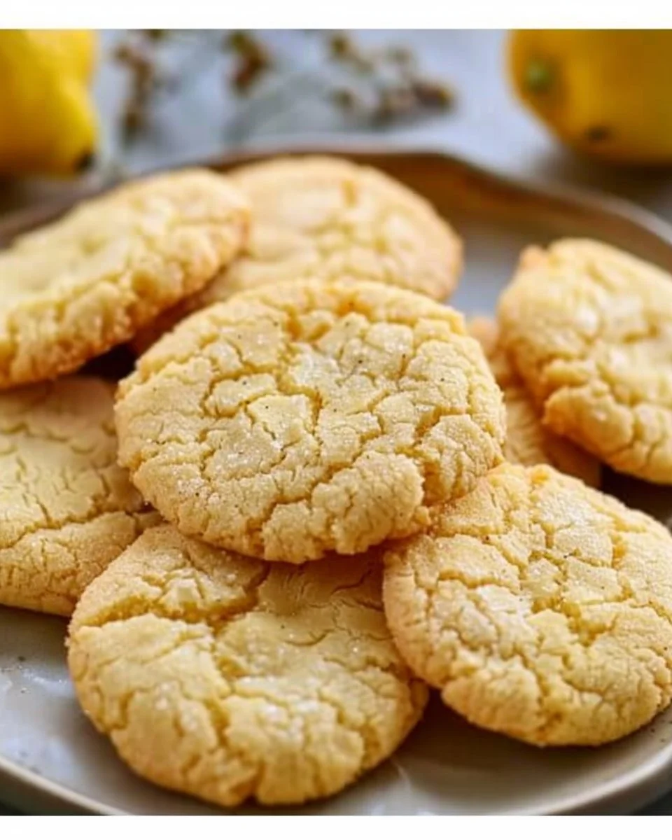 Gluten-Free Lemon Cookies