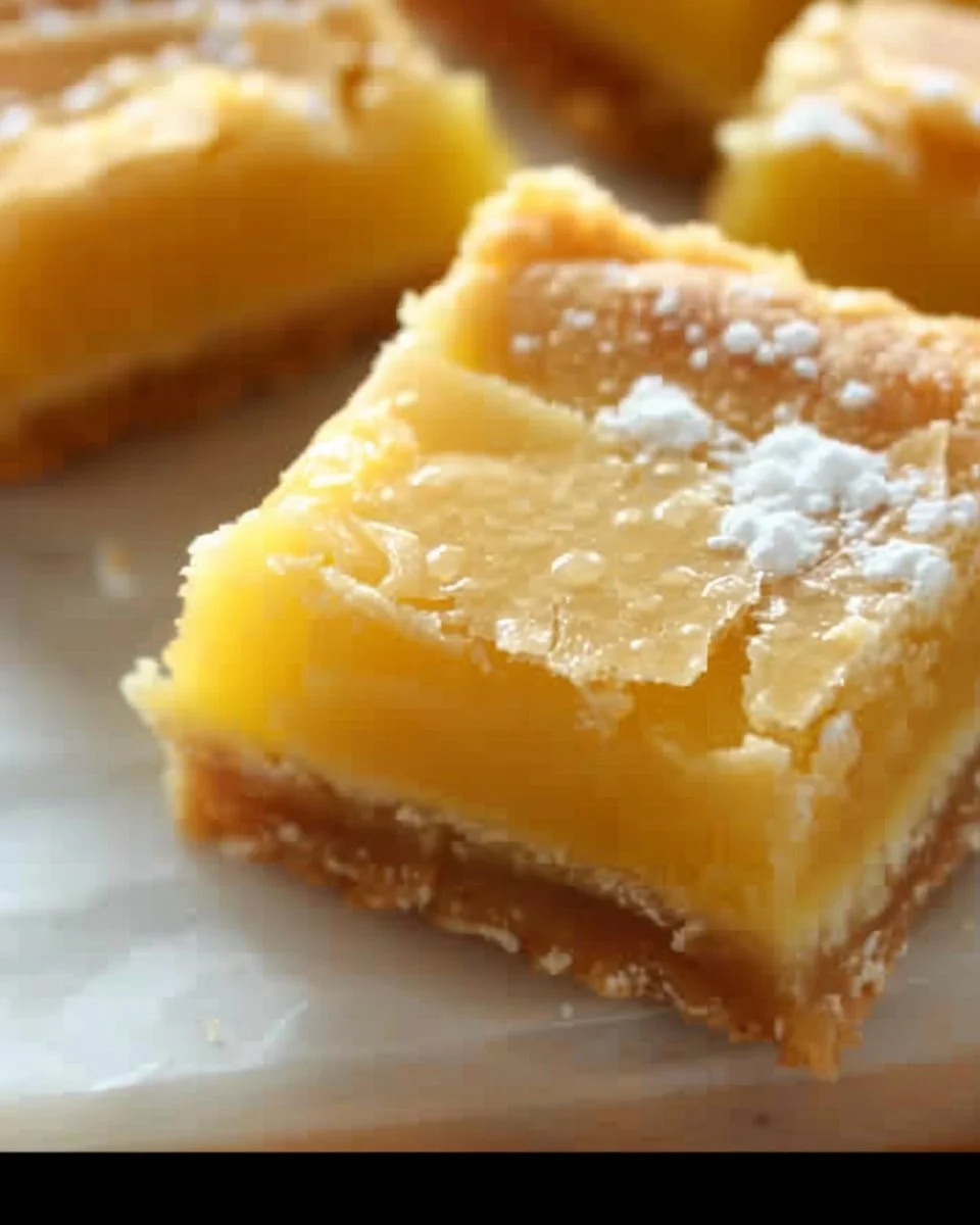Grandma's Secret Lemon Bars