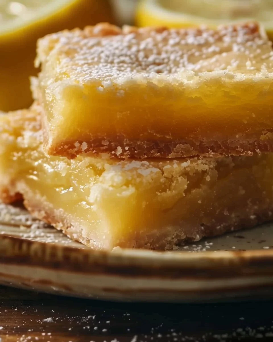 Grandma's Secret Lemon Bars