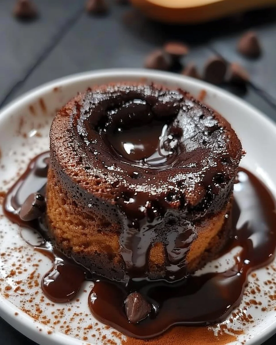 High-Protein Cottage Cheese Lava Cake