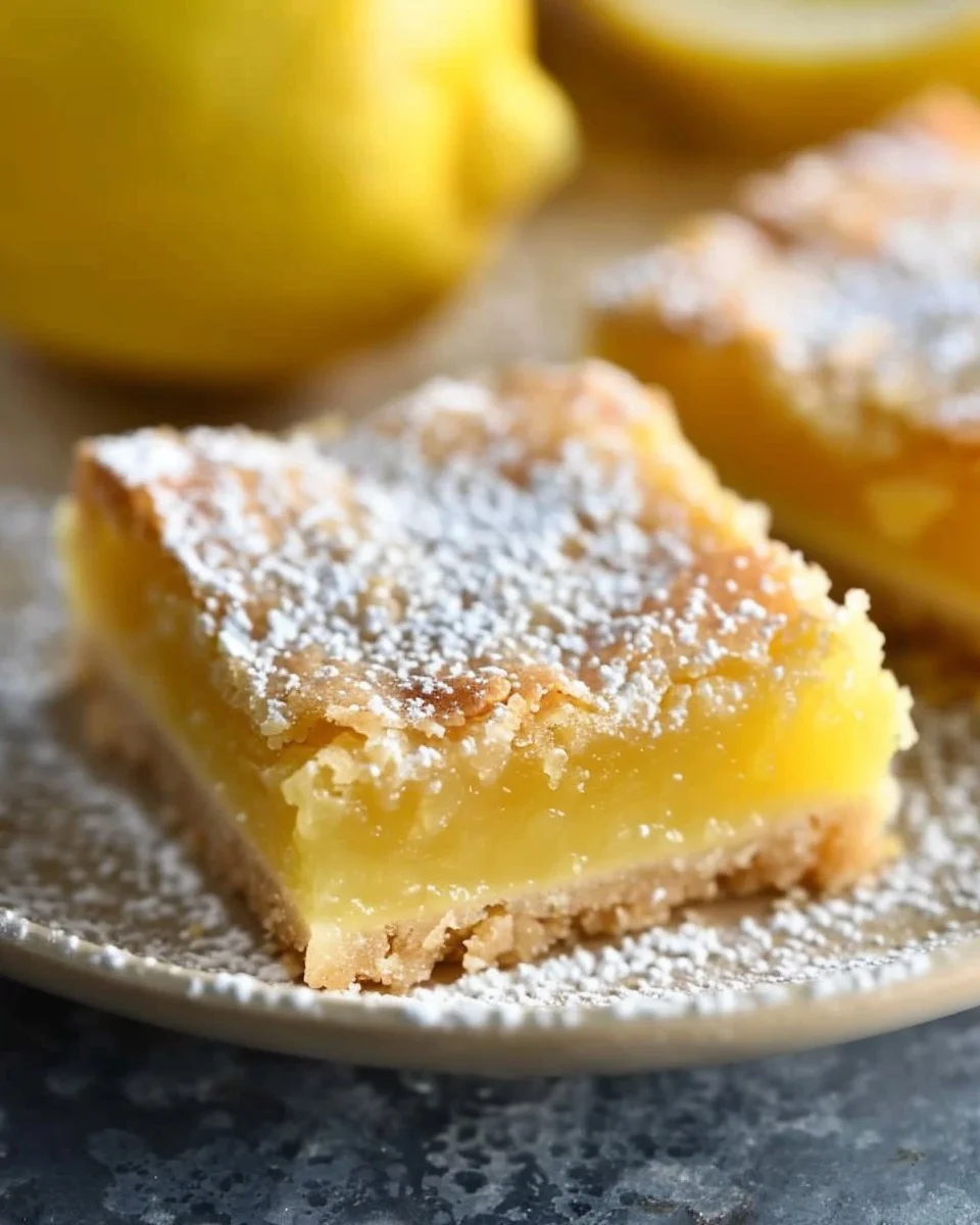Homemade Lemon Bars