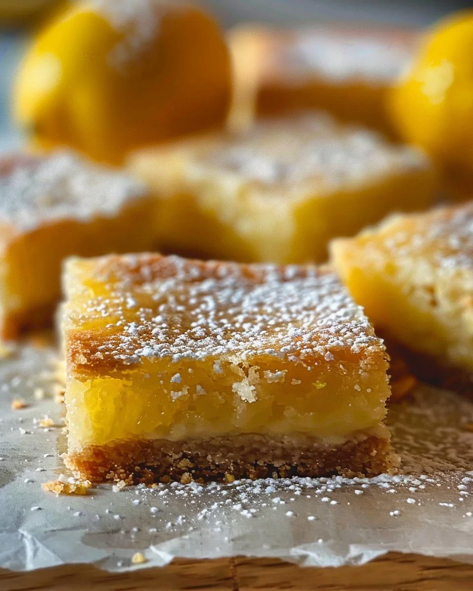 Homemade Lemon Bars