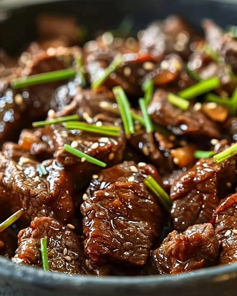 Korean-Style Slow Cooker Beef Bites