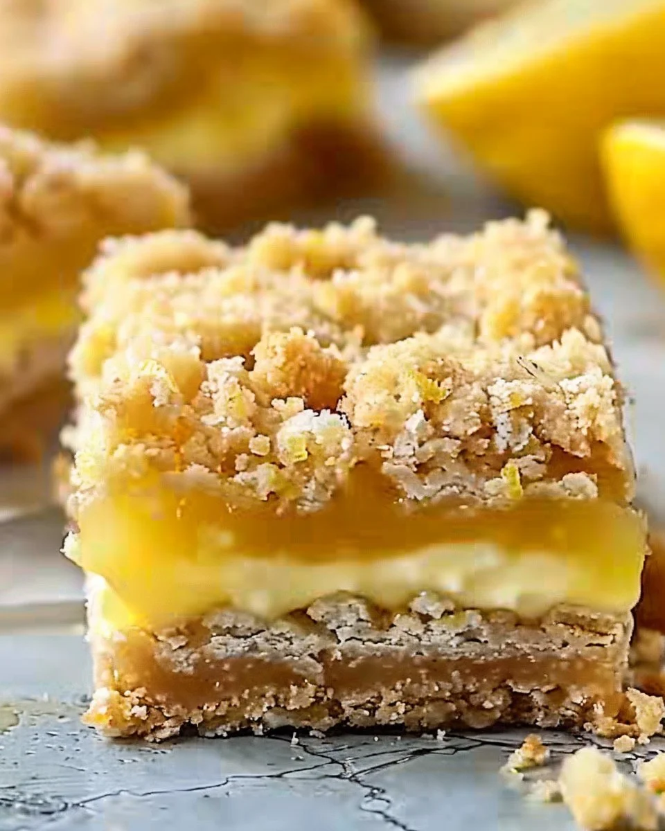 Lemon Crumb Bars