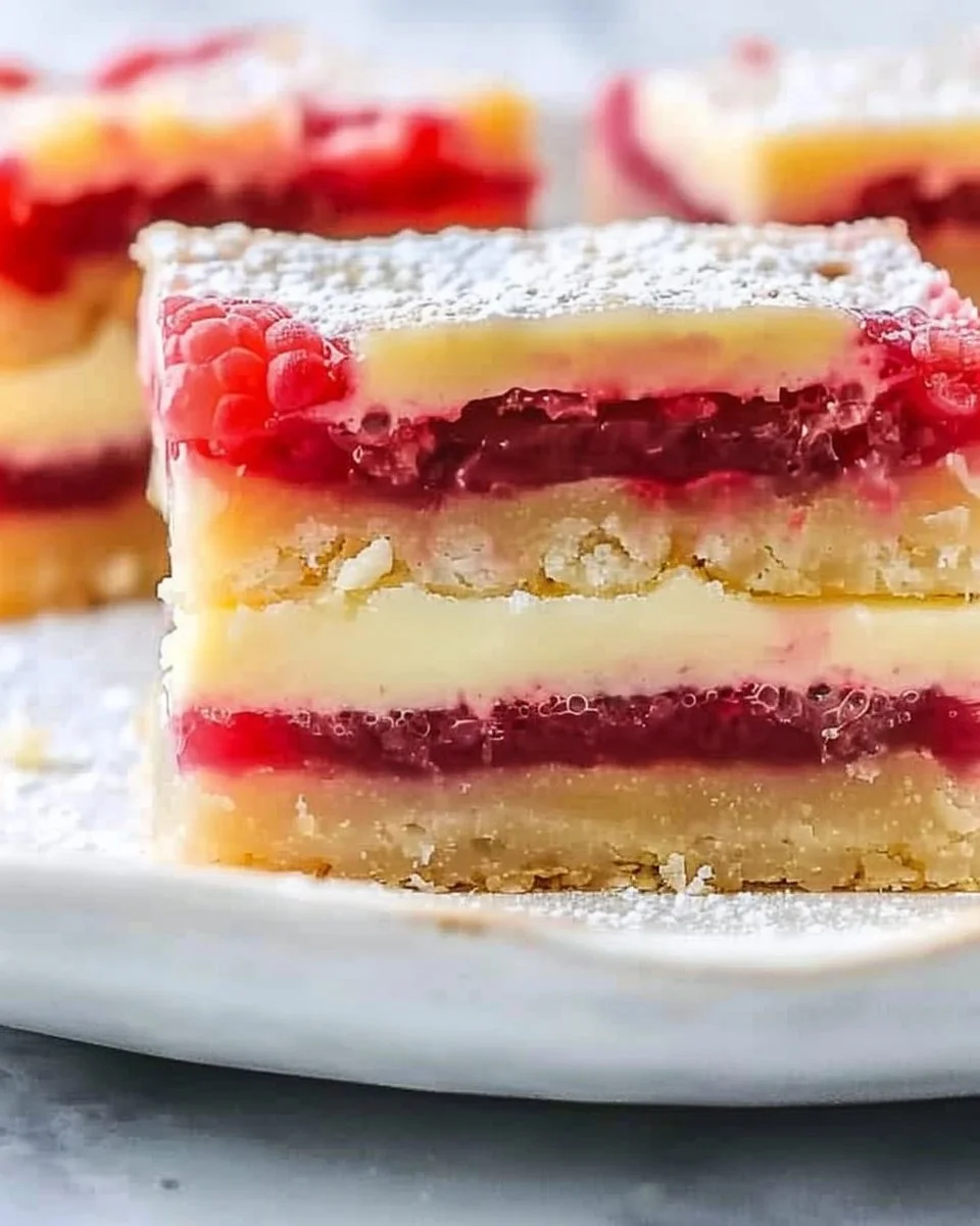 Lemon Raspberry Bars