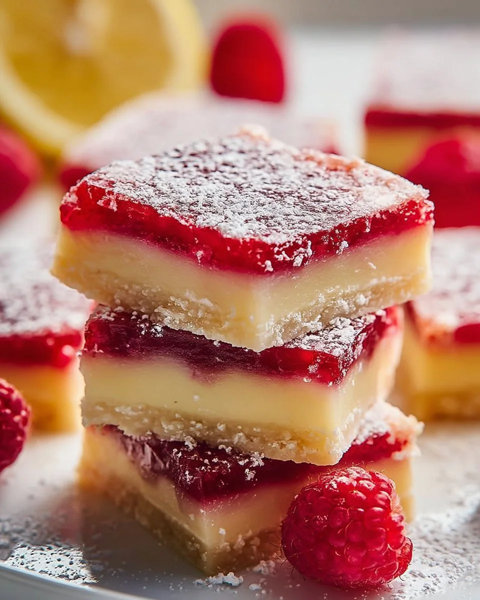 Lemon Raspberry Bars