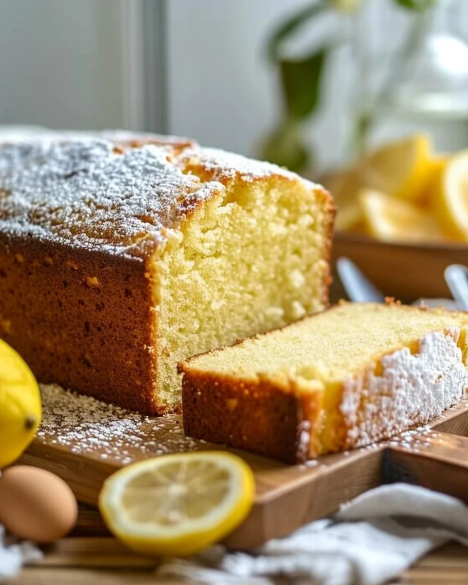 Lemon Ricotta Pound Cake