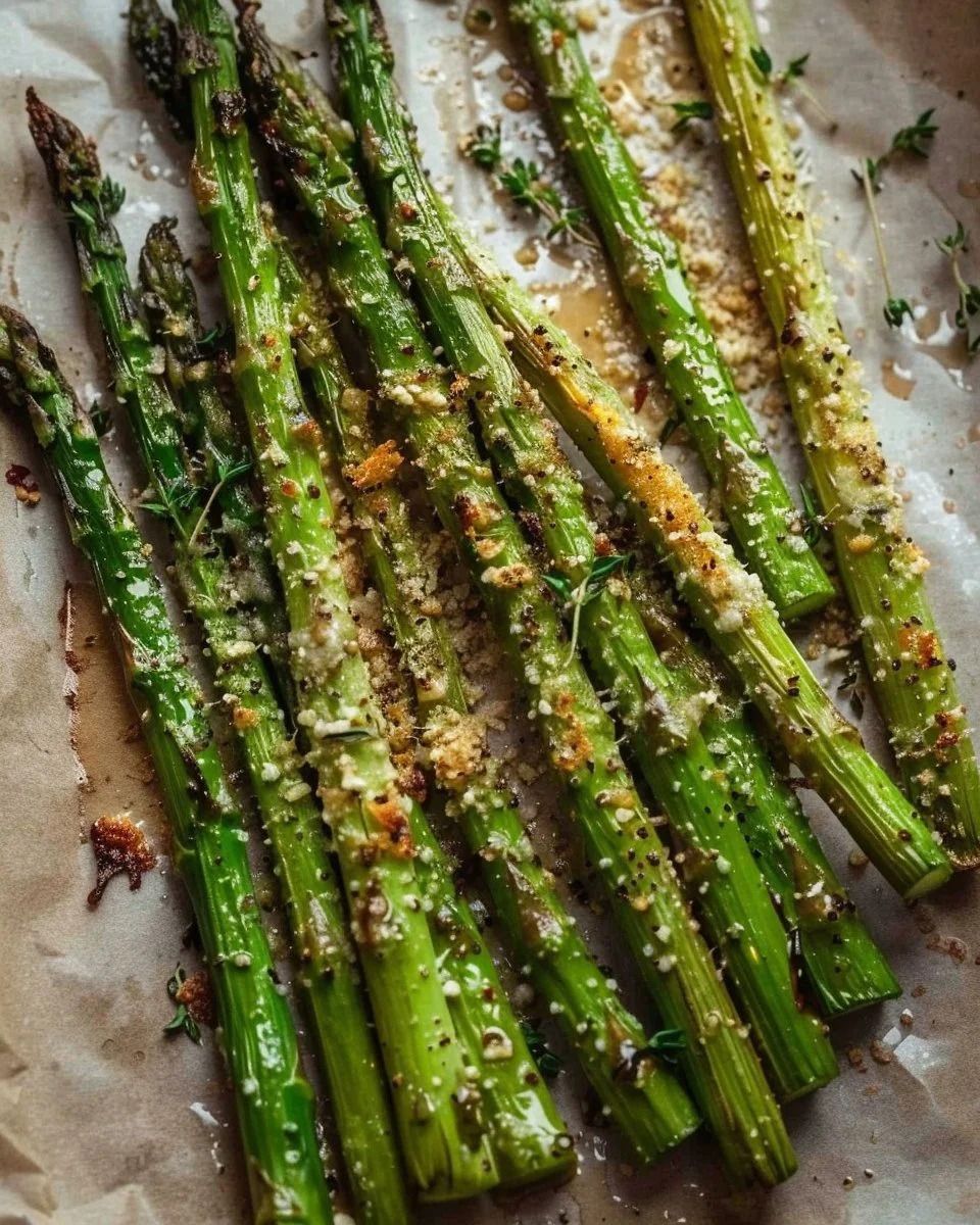 Roasted Parmesan Asparagus