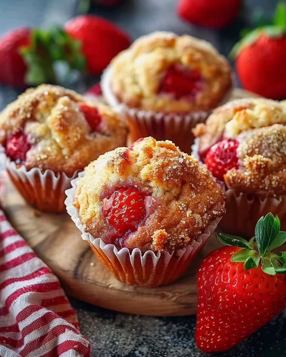 Strawberry Muffins
