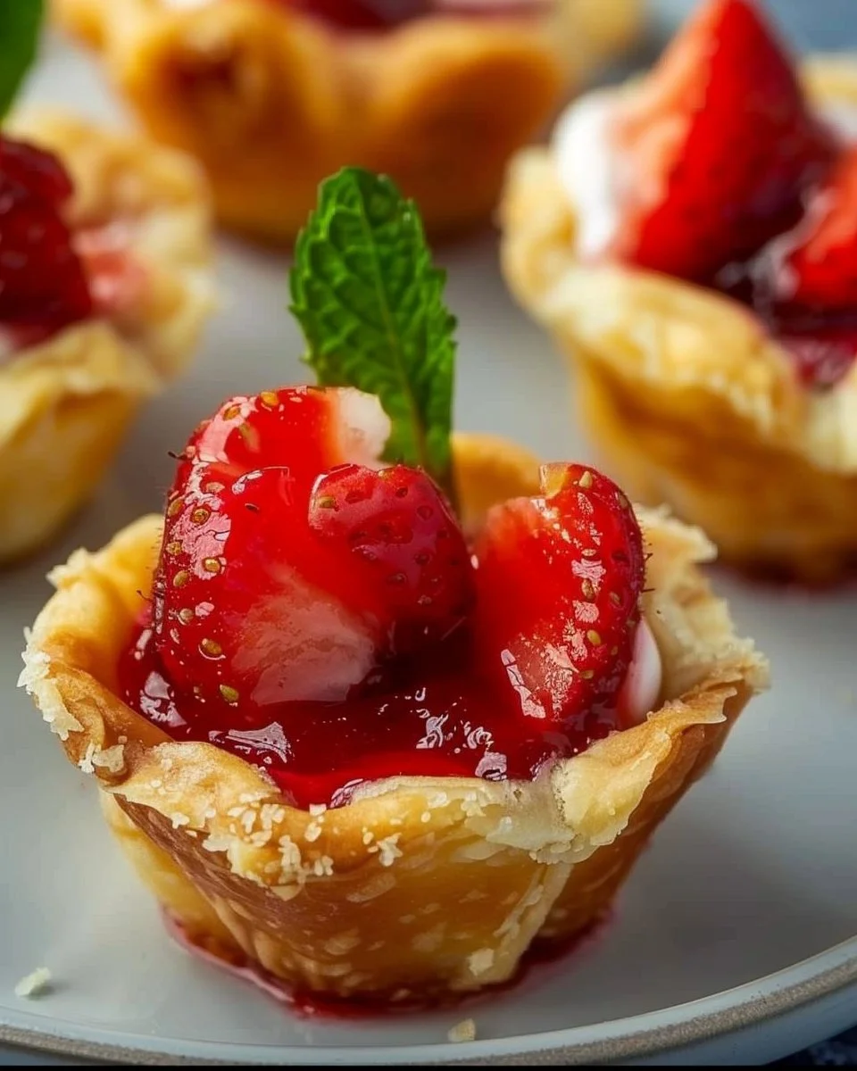Strawberry Pie Bites