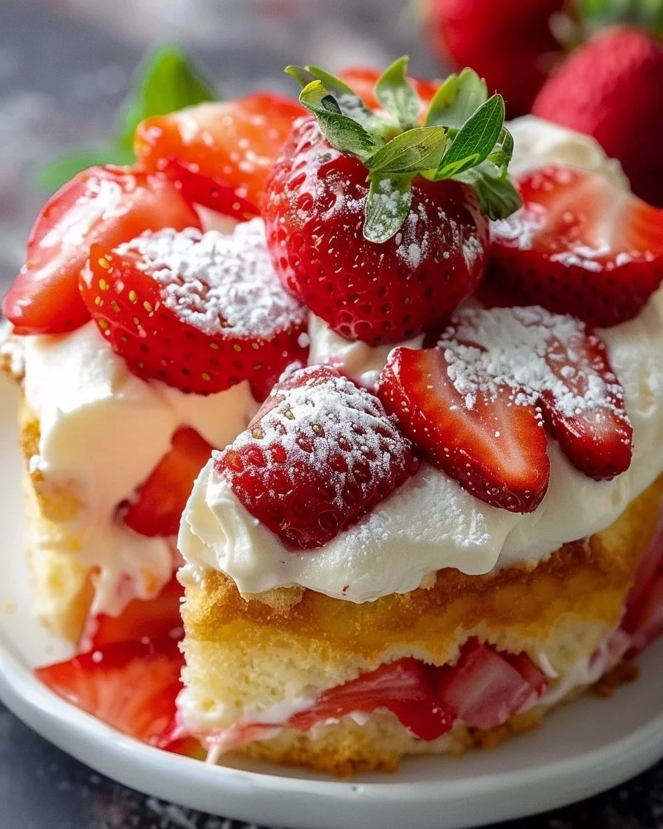 Strawberry Shortcake Sushi