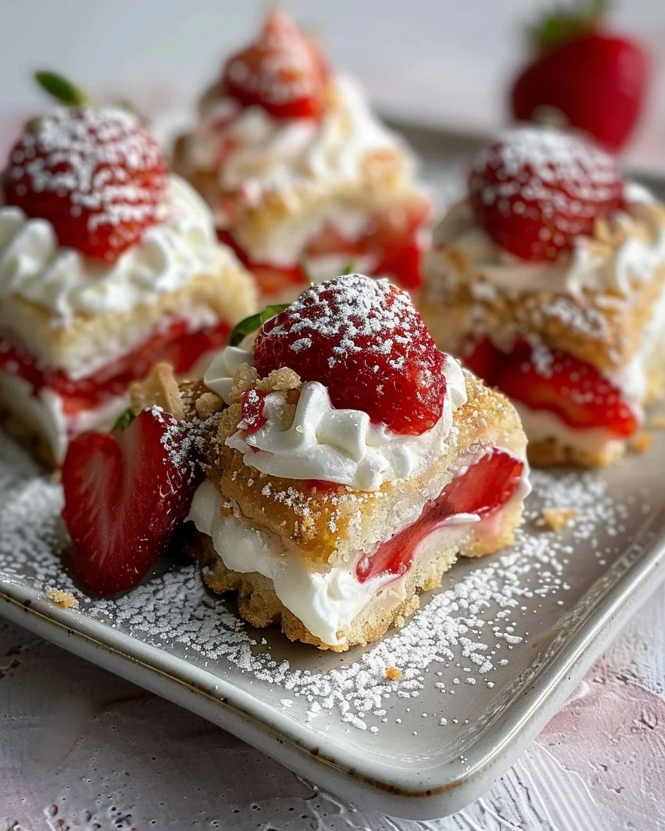 Strawberry Shortcake Sushi