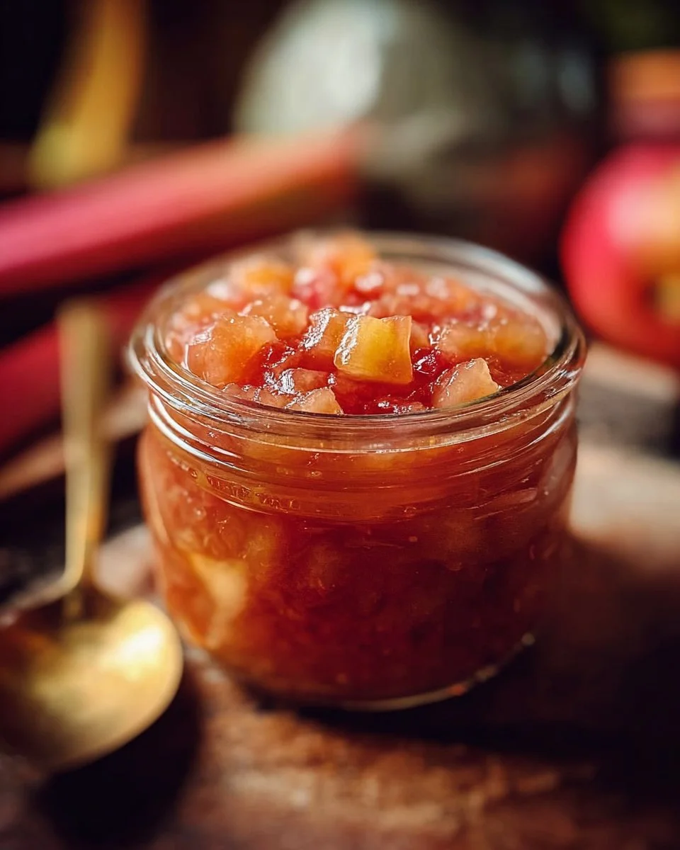 Apple Rhubarb Compote