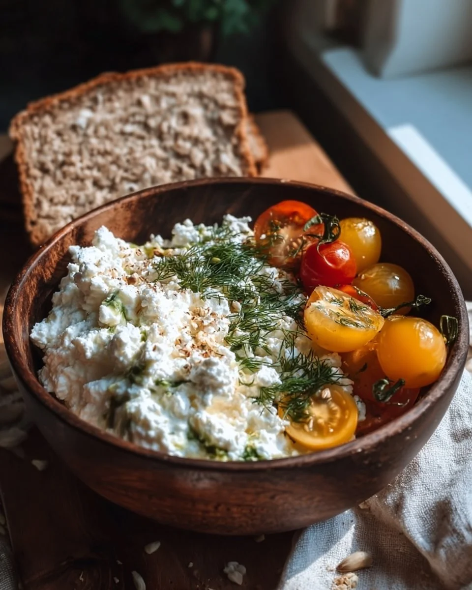 Healthy Cottage Cheese Dinner Bowl