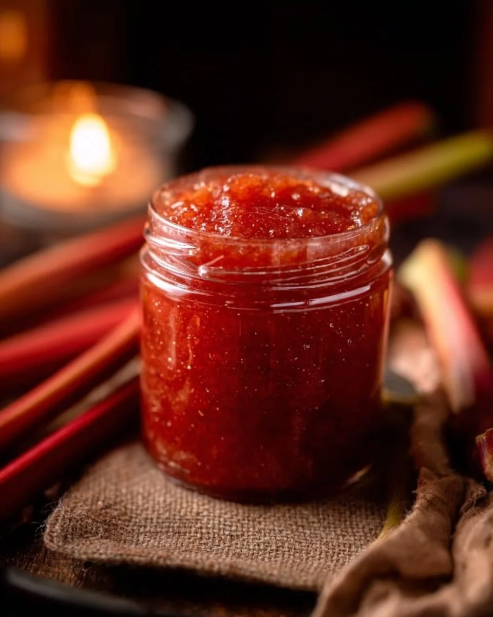 Homemade Rhubarb Jam