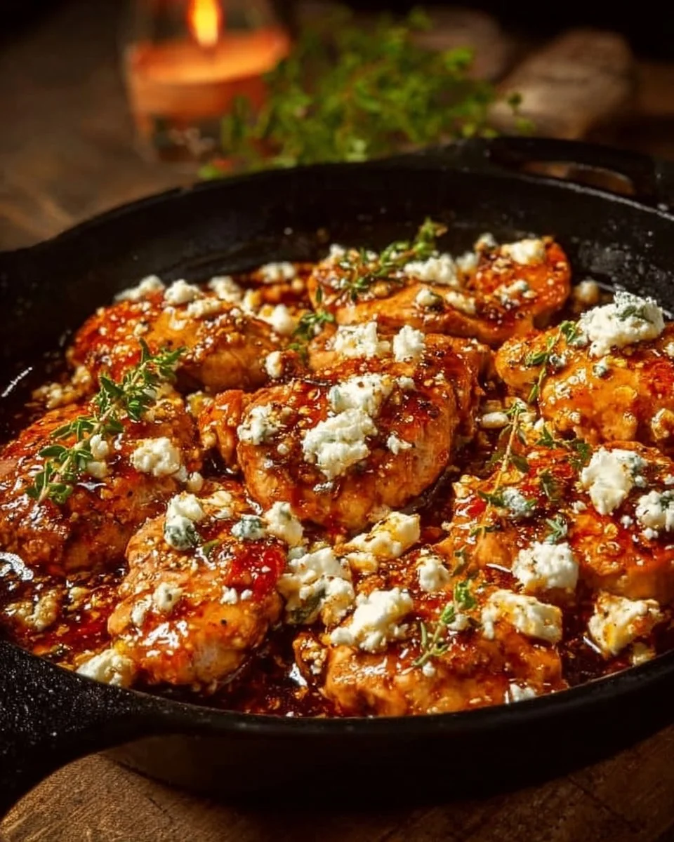 Hot Honey Feta Chicken