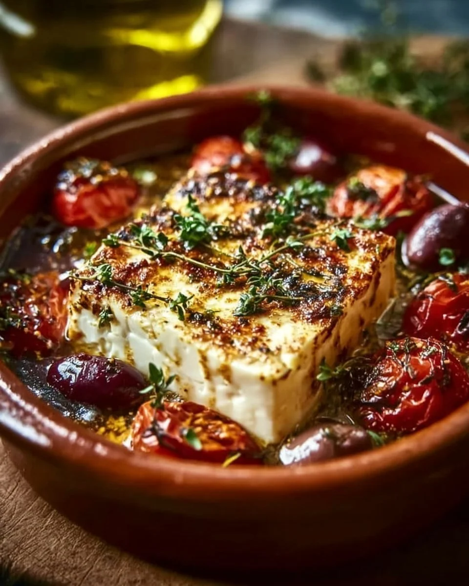 Mediterranean Baked Feta